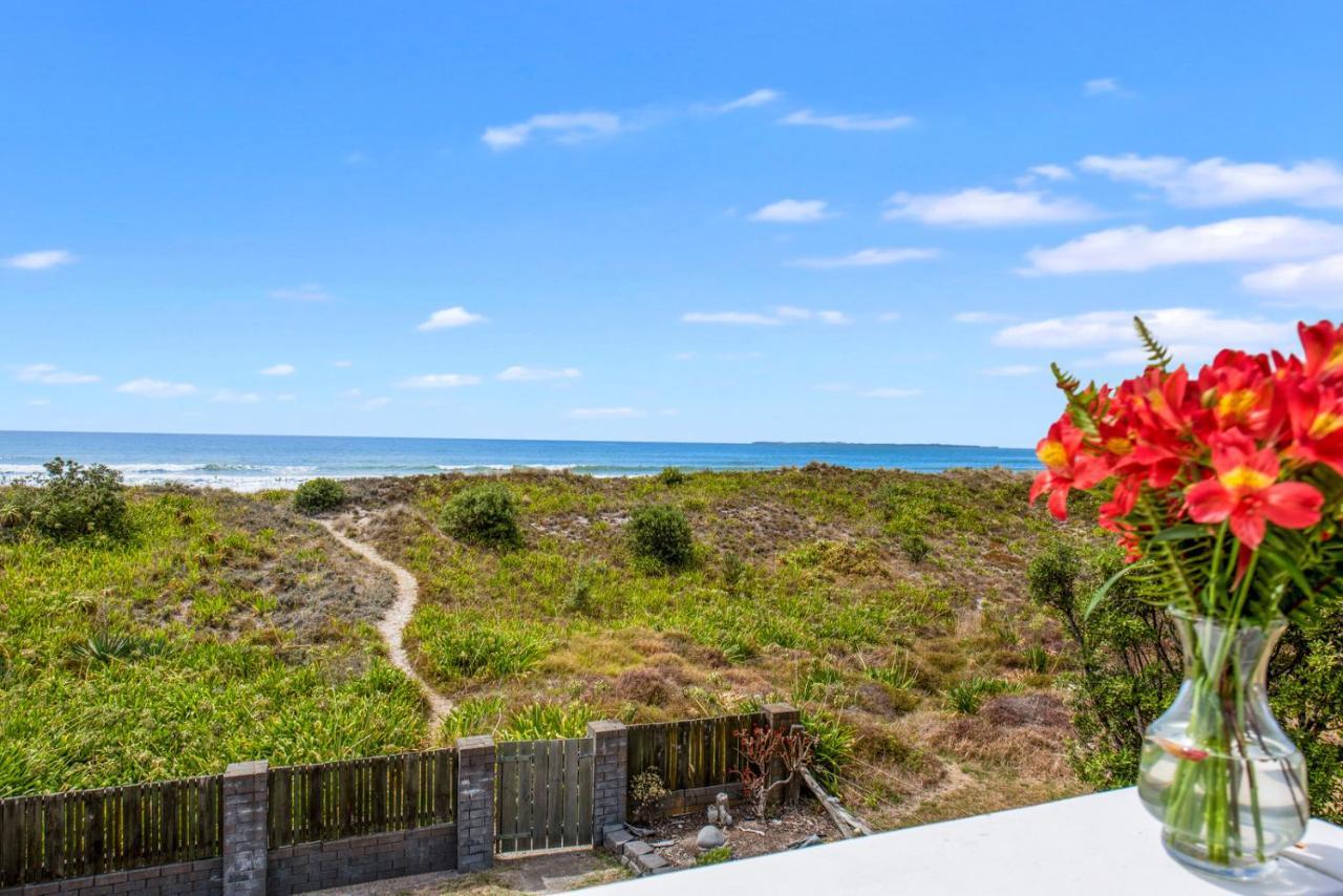 Oceanside Bach - Mount Maunganui Holiday Home Eksteriør billede