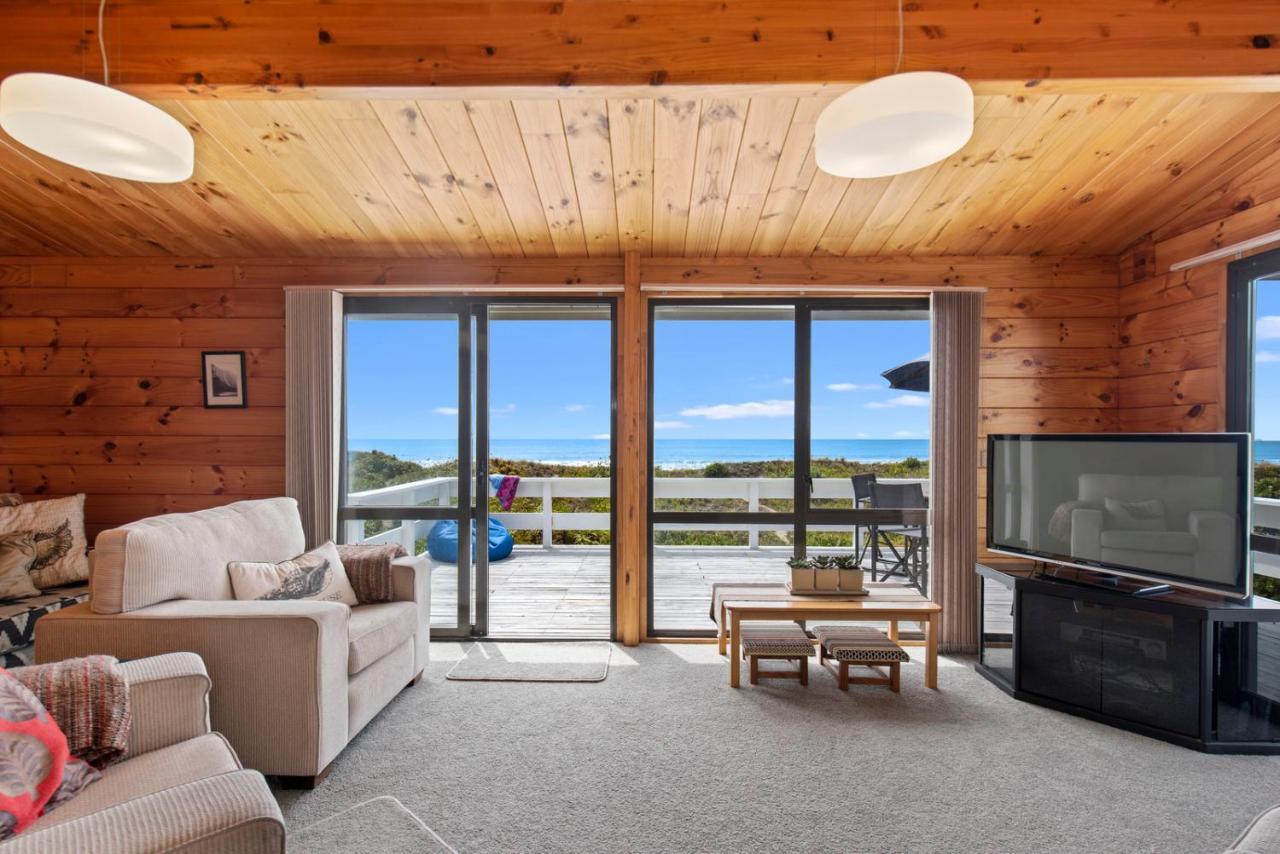 Oceanside Bach - Mount Maunganui Holiday Home Eksteriør billede